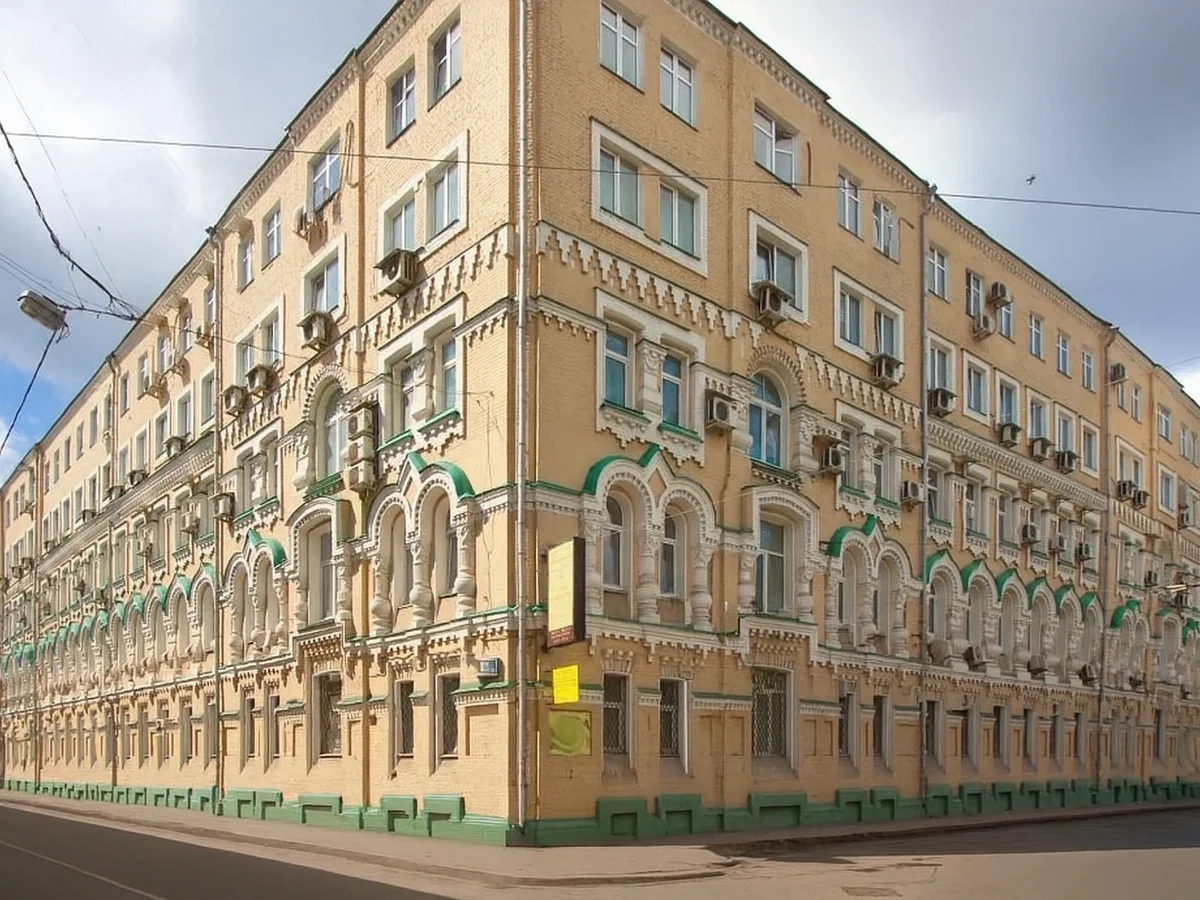 Фото дома по 3 ИФНС по юридическому адресу 123557, г. Москва, пер. Электрический, д. 3/10, стр. 1